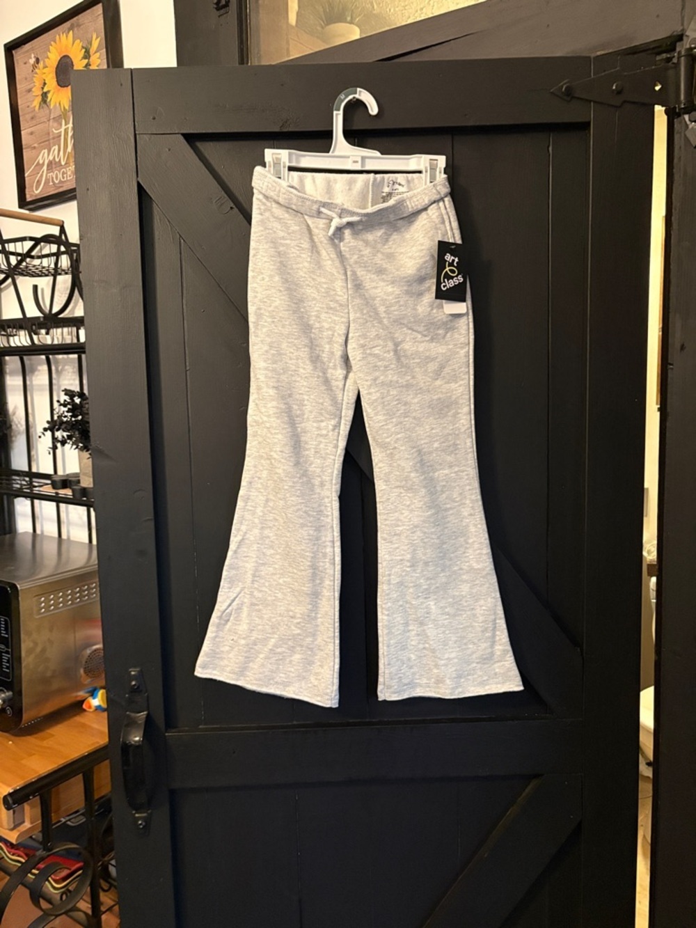 art class Light Gray Knit Flare Sweatpants
